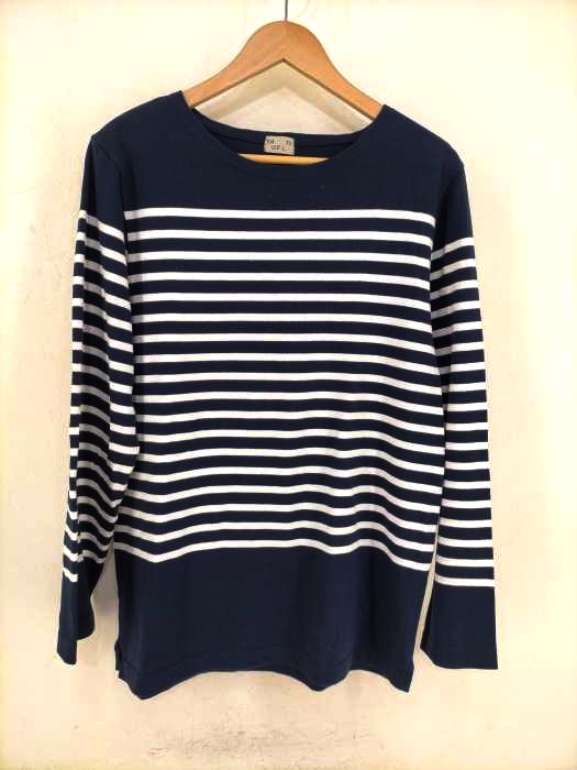 U.F.L(フメイ) マリンボーダー ロングTシャツ メンズ 表記無 表記無