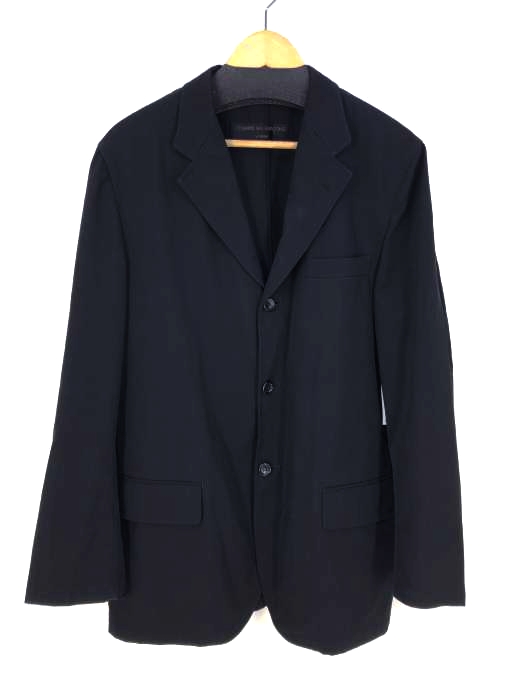 COMME des GARCONS HOMME(コムデギャルソンオム) AD2000 ウールギャバ 3Bテーラードジャケット メンズ import：M import：M