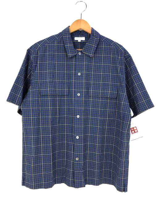 BEAUTY & YOUTH UNITED ARROWS（ビューティーアンドユースユナイテッドアローズ） ダークチェック ワイドフォルム シャツ メンズ トップス カジュアルシャツ