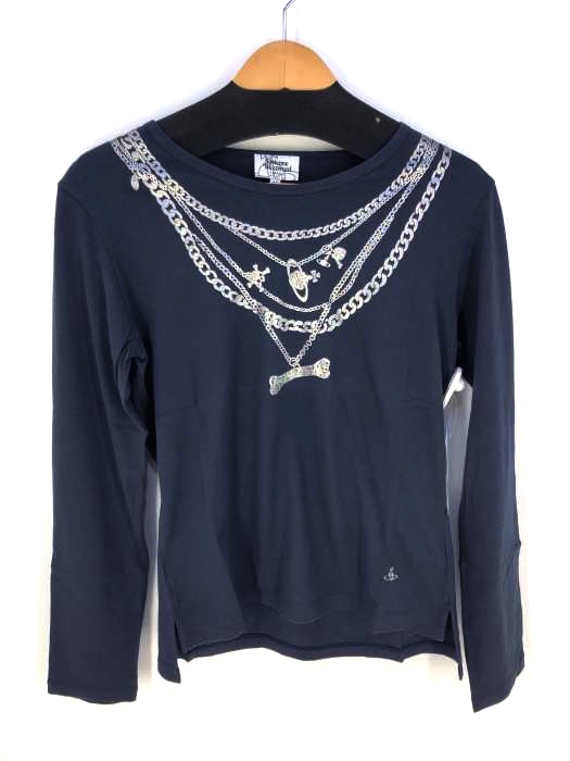 Vivienne Westwood MAN(ヴィヴィアンウエストウッドマン) オーブネックレスL/Sカットソー メンズ EUR：46