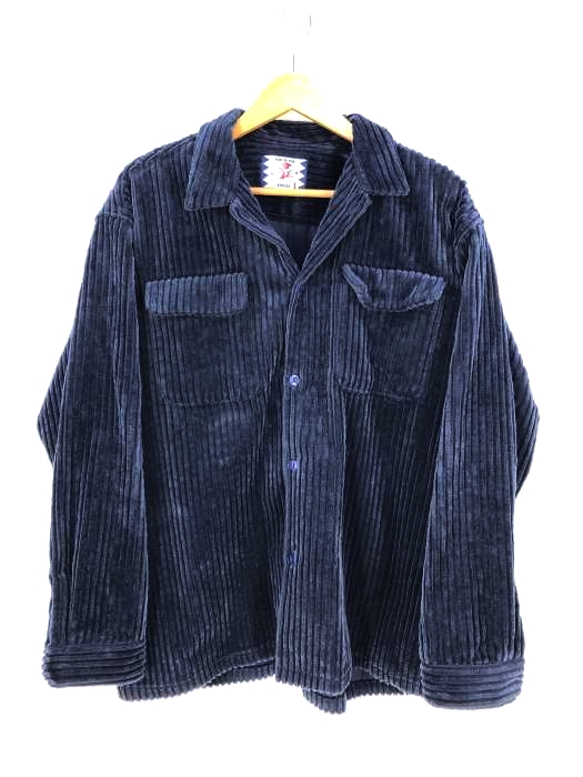 SON OF THE CHEESE（サノバチーズ）  BIG CORD FLAP Shirt メンズ アウター ジャケット