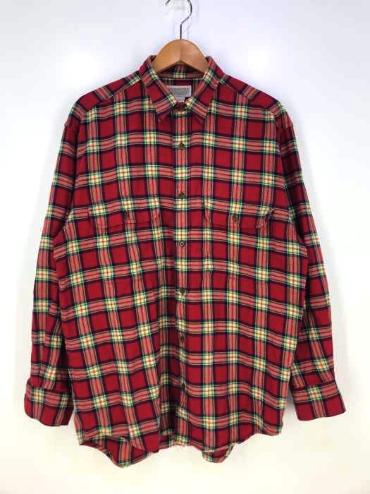 BANANA REPUBLIC(バナナリパブリック) サファリトラベル タータンチェックフランネルシャツ メンズ import：M import：M