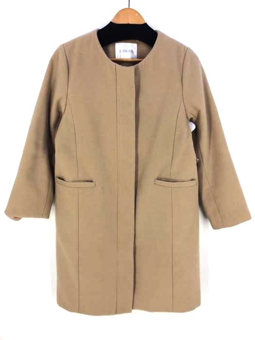 COLZA（コルザ） ノーカラーコート レディース アウター コート  