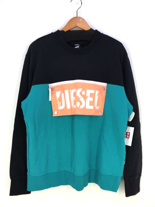 DIESEL(ディーゼル) ミニバッグ付きスウェット メンズ  M