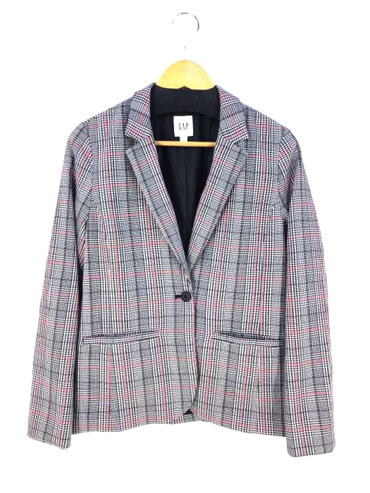 Gap（ギャップ） チェック 1Bテーラードジャケット レディース アウター ジャケット
