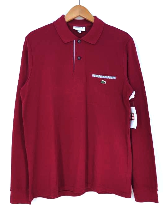 LACOSTE(ラコステ) ラコ刺繍 鹿の子シャツ classic fit メンズ import：XS import：XS