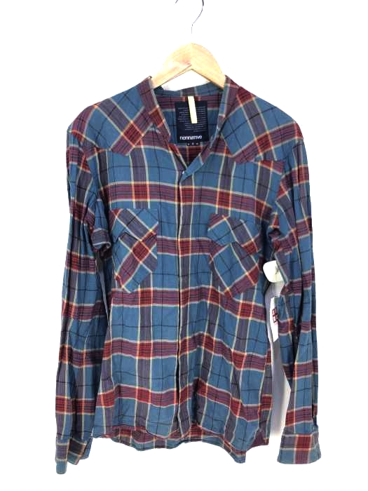 nonnative(ノンネイティブ) ノーカラーチェックシャツ メンズ JPN：2 JPN：2