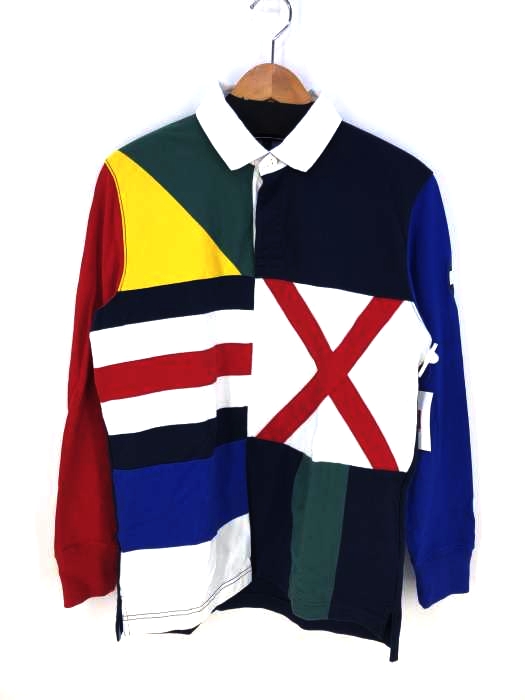 tommy jeans（トミージーンズ） クレイジーパターンラガーシャツ メンズ トップス カジュアルシャツ