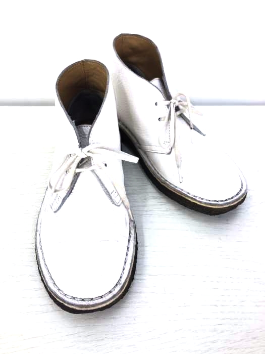 Clarks(クラークス) フルグレインレザー デザートブーツ レディース US：6 US：6