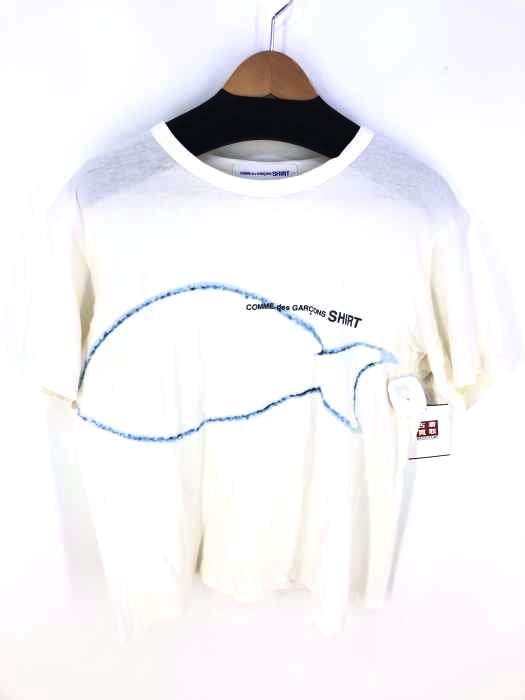 COMME des GARCONS SHIRT(コムデギャルソンシャツ) ロゴプリントカットソー メンズ import:M import:M