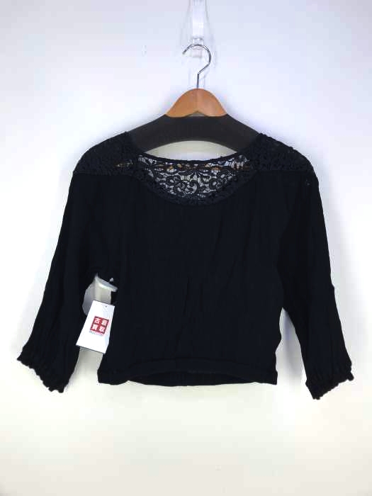 MOUSSY(マウジー) CONTRASTING LACE BLOUSE レディース トップス その他トップス