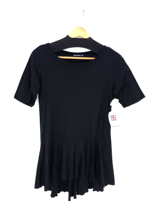 DANSKIN（ダンスキン） ハーフスリーブギャザーティー DA70102 レディース トップス Tシャツ・カットソー