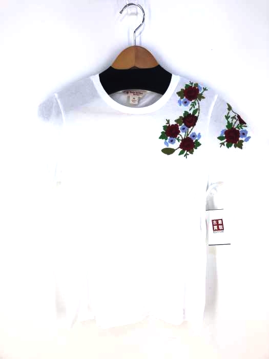 BROOKS BROTHERS（ブルックスブラザーズ） フラワー刺繍Tシャツ レディース トップス Tシャツ・カットソー