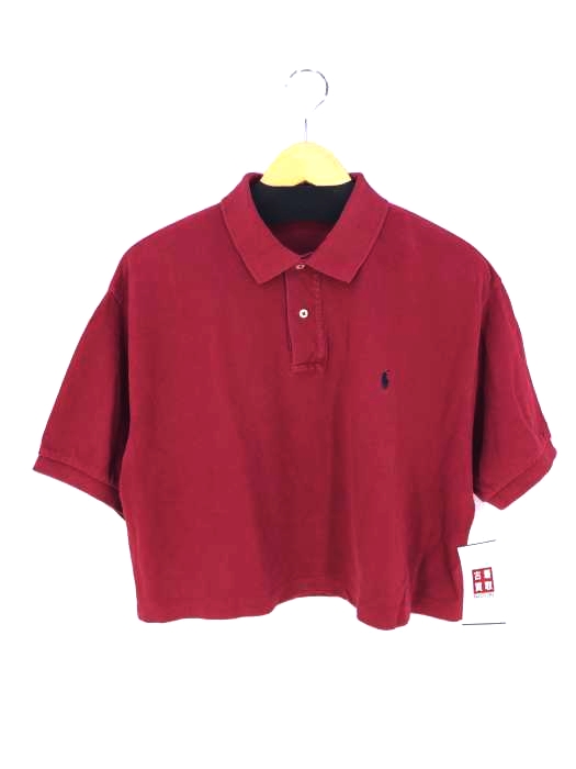 POLO RALPH LAUREN(ポロラルフローレン) ショート丈ポニー刺繍ポロシャツ レディース JPN：L JPN：L