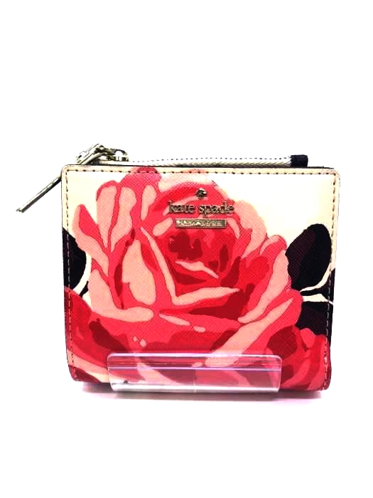Kate spade(ケイトスペード) バラ柄 二つ折り財布 レディース 表記無 表記無