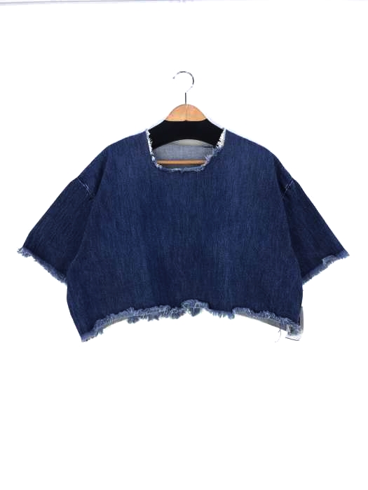 ASHLEY ROWE（アシュリーロウ） ダメージ加工デニム地カットソー レディース トップス その他トップス