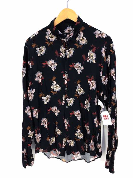 ZARA MAN（ザラマン） 花柄レーヨンシャツ メンズ トップス カジュアルシャツ