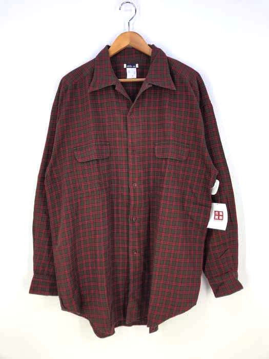 odds on(オッズオン) オープンカラーチェックシャツ オーバーサイズ メンズ JPN：XL JPN：XL