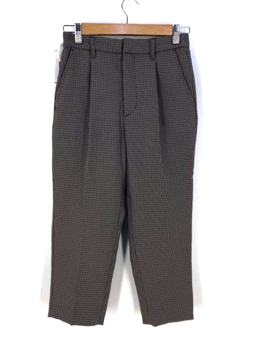 WYM LIDNM(ウィム バイ リドム) PE/TWILL TAPERED ANKLE SLACKS メンズ JPN:S JPN:S