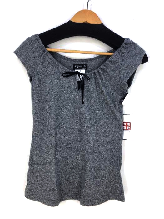 agnes b.（アニエスベー） リボン カットソー レディース トップス Tシャツ・カットソー