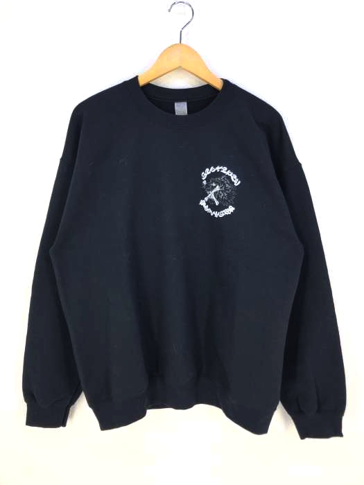USED古着(ユーズドフルギ) IBT（イビツ）BT×CBCREW NECK SWEAT SHIRT インディペンデントブラックタイガー メンズ JPN：L JPN：L