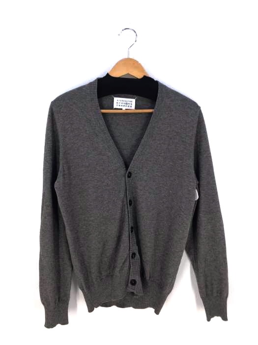 Martin Margiela（マルタンマルジェラ） 14 レザーエルボーパッチカーディガン メンズ トップス カーディガン