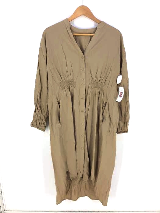 AZUL by moussy（アズールバイマウジー） SHIRT HEM GOWN レディース ワンピース シャツ