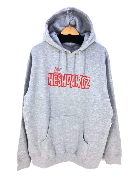 若者に人気のブランド INDEPENDENT（インディペンデント） HESHDAWGZ プリントパーカー クラフト・布製品