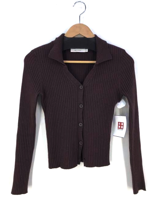 moussy（マウジー） RIB POLO カーディガン レディース トップス カーディガン・ボレロ