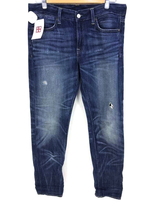POLO RALPH LAUREN（ポロラルフローレン） テーパードダメージ加工デニムパンツ レディース パンツ デニム