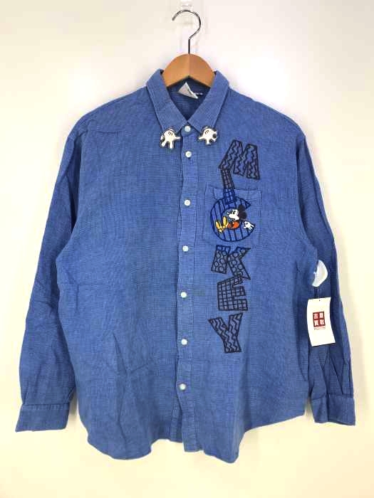 USED古着(ユーズドフルギ) キャラクター刺繍ボタンシャツ メンズ JPN：L JPN：L