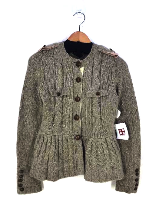 DOUBLE STANDARD CLOTHING(ダブルスタンダードクロージング) ペプラムナポレオンカーディガン レディース 表記無 表記無