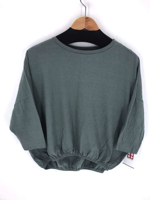 UNITED ARROWS green label relaxing(ユナイテッドアローズグリーンレーベルリラクシング) CFC テンジク ドルマン Tシャツ 7分袖 レディース FREE FREE