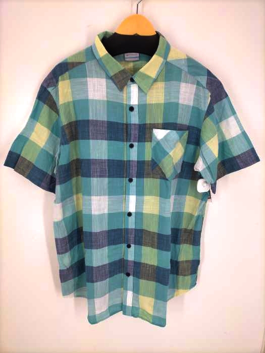 Columbia(コロンビア) 半袖チェックシャツ メンズ JPN:XL JPN:XL