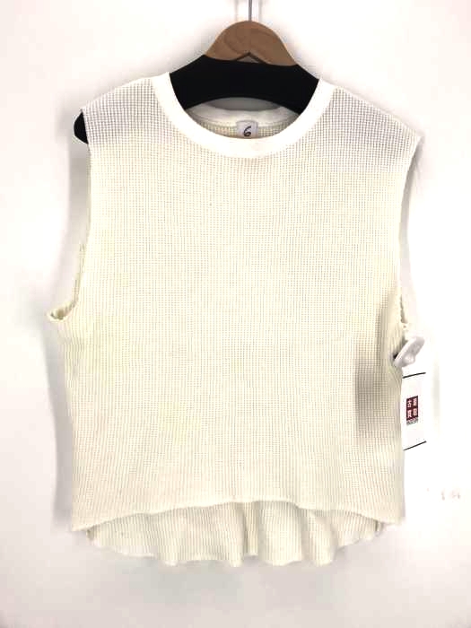 6 BEAUTY & YOUTH UNITED ARROWS(ロクビューティーアンドユースユナイテッドアローズ) THERMAL CREW NECK レディース FREE FREE