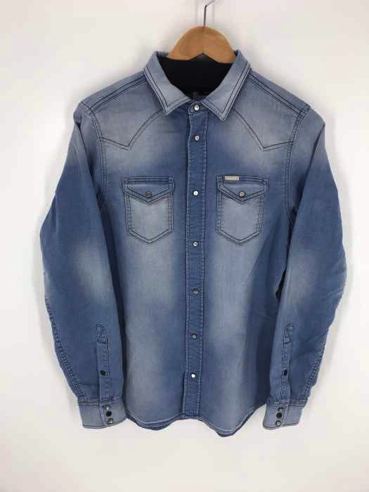 ディーゼル DIESEL NEWSONORA ウエスタンデニムシャツ メンズ import：S import：S