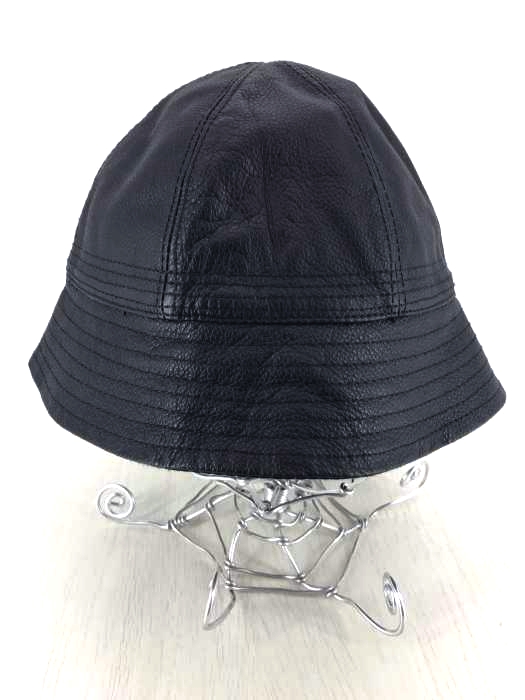 bukht（ブフト） レザーレースアップバケットハット メンズ 帽子 ハット
