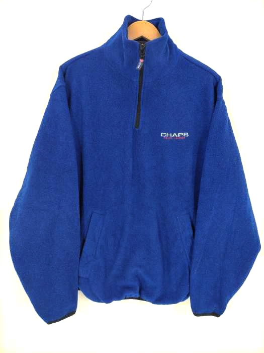 チャップスラルフローレン CHAPS RALPH LAUREN 90S ハーフジップフリース メンズ import：S import：S