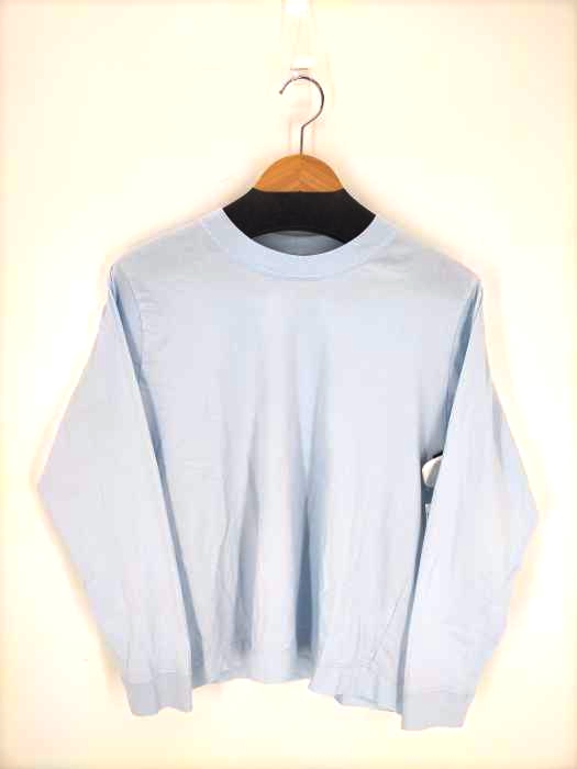 UNIFY（ユニファイ） Crew Neck Cotton CS 天竺長袖Tシャツ レディース トップス Tシャツ・カットソー