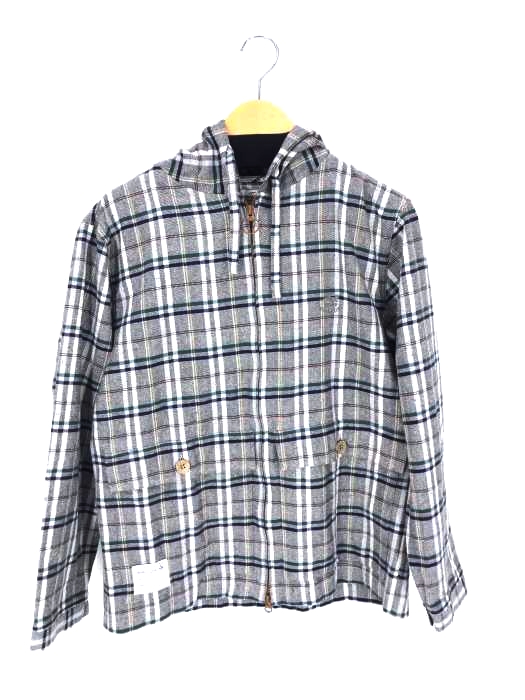 HARRYTOIT(ハリートイト) 別注 チェックフーデッドブルゾン メンズ JPN：M JPN：M