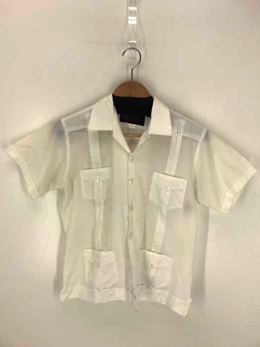 USED古着(ユーズドフルギ) GUAYABERAS DE YUCATAN メキシカンキューバシャツ メンズ 表記無 表記無