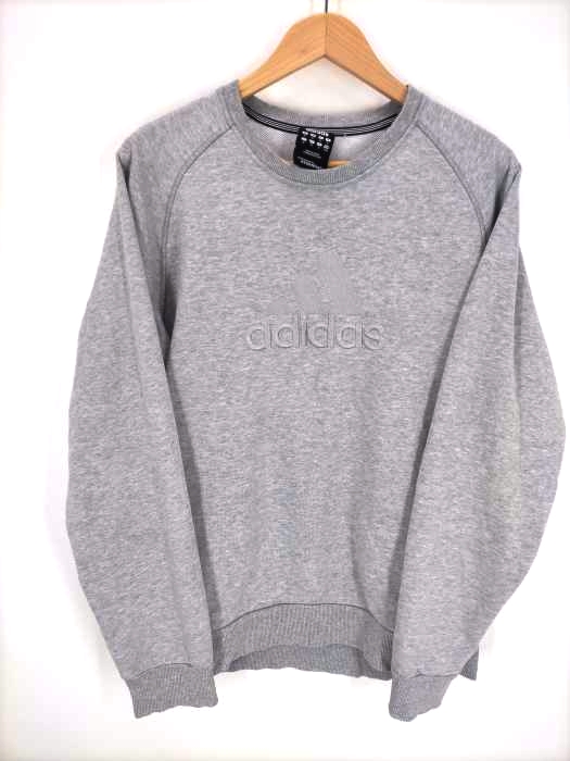 adidas(アディダス) ロゴ刺繍トレーナー メンズ import：M import：M