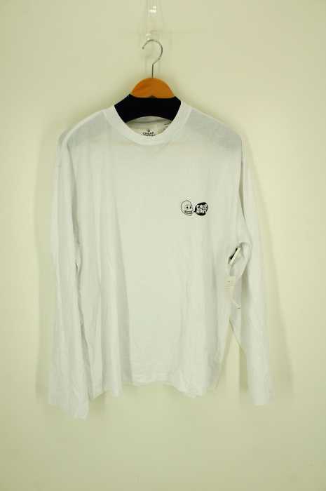CHEAP MONDAY  （チープマンデー） setting is tee speech logo ロングスリーブ メンズ トップス Tシャツ・カットソー