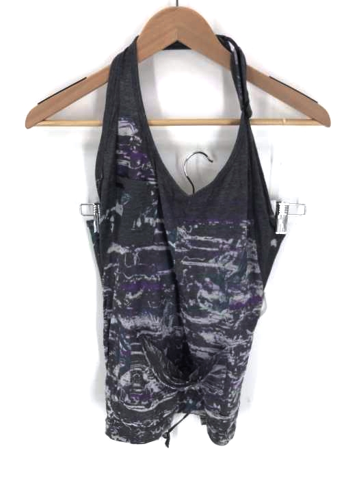 DIESEL(ディーゼル) 総柄首掛けタンクトップ レディース import:XS import:XS