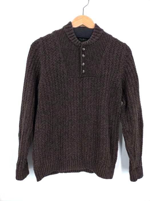 Eddie Bauer(エディーバウアー) ヘンリーネックコットンニット レディース import：XS import：XS