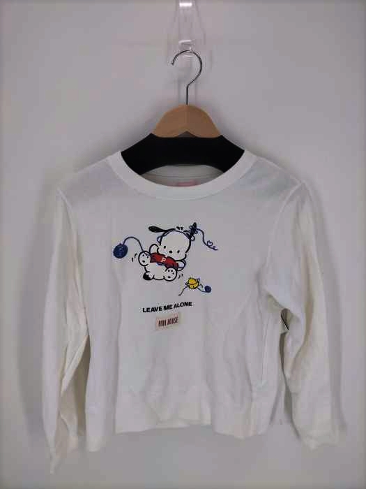 PINK HOUSE CHELSEA(ピンクハウスチェルシー) ポチャッコバスケット柄トレーナー レディース JPN：S JPN：S