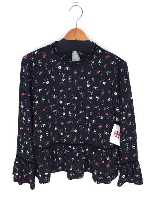 ZARA BASIC(ザラベーシック) 小花柄ブラウス レディース JPN：M JPN：M