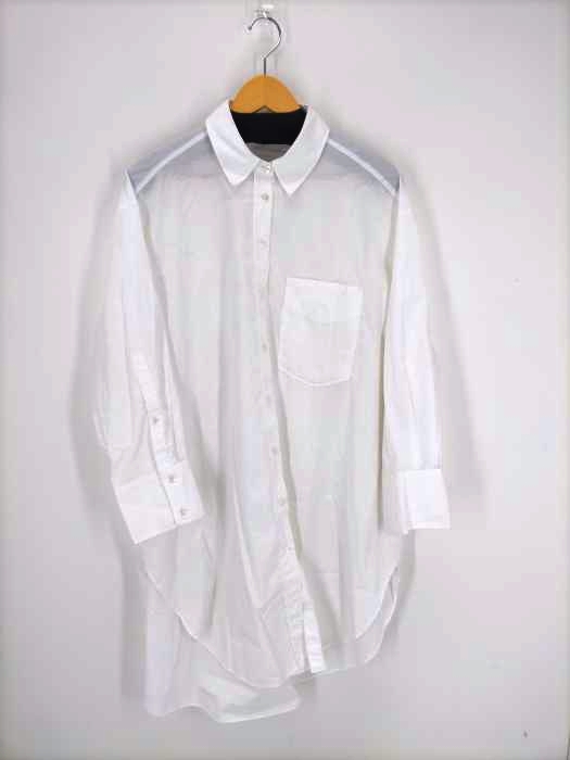 ZARA（ザラ） OVERSIZED POPELINE BLOUSE レディース トップス シャツ・ブラウス