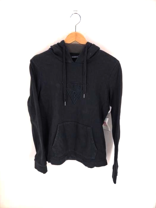 GUESS(ゲス) HOODIE 刺繍ロゴ スウェットプルオーバーパーカー レディース JPN：S JPN：S