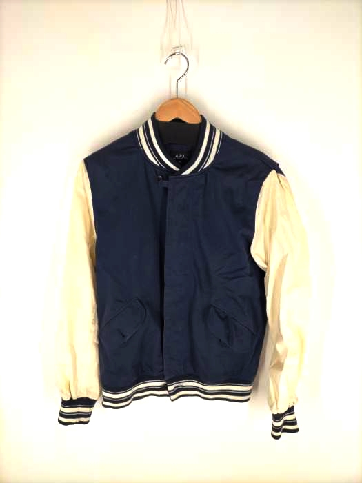 A.P.C.(アーペーセー) コットン切替スタジャン メンズ JPN：XS JPN：XS